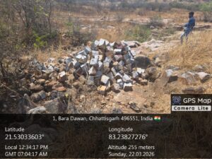 अवैध पत्थर उत्खनन का मामला सामने, जिम्मेदारों पर कार्रवाई की मांग