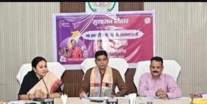 सुशासन तिहार में प्रभारी मंत्री टंकराम वर्मा ने की विकास कार्यों की समीक्षा