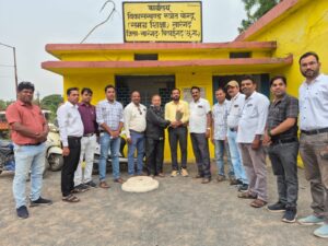 संयुक्त शिक्षक संघ ने नवपदस्थ विकासखंड शिक्षा अधिकारी श्री आर.पी. जांगड़े का किया स्वागत